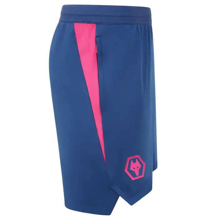 Wolverhampton Wanderers Shirt Store | 2025-26 Players Training Short – Navy Collection Wolverhampton Wanderers Official Gear